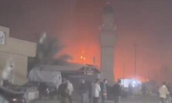 آتش سوزی در تانکر سوخت در سامراء
