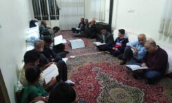 برگزاری منظم جلسه خانگی قرآن کریم در روستای امیرآباد فراهان