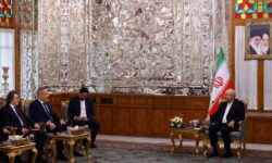 دیدار وزیر خارجه ترکیه با قالیباف