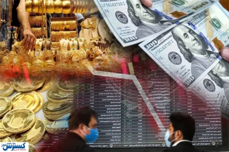 عقب ماندگی بورس نسبت به طلا و دلار عمیق تر شد