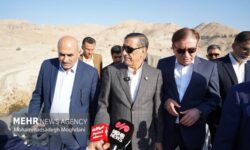 معاون رئیس جمهور از سد دالکی بازدید کرد