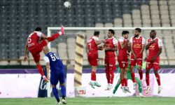 پوشش زنده بازی شمس آذر مقابل پرسپولیس + گل‌ها و لحظات حساس بازی