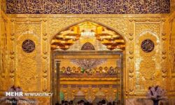 ایوان طلای نجف به مناسبت ولادت امیرالمومنین (ع) رونمایی می‌شود