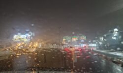 بارش شدید باران در جزیره کیش