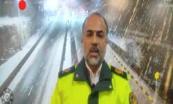 ­بارش شدید برف و باران منجر به مسدود شدن برخی از محورهای مواصلاتی کشور شد