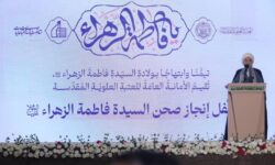 تحویل رسمی صحن حضرت زهرا (س) به عتبه علویه