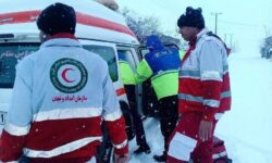جست‌وجوی گسترده نیروهای هلال احمر برای یافتن نوجوان مفقود شده در جنگل‌های اهر