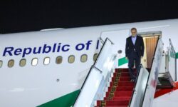 رئیس جمهور وارد ترکمنستان شد