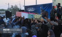شهادت بسیجی اصفهانی در مأموریت آموزشی