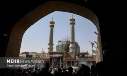 محفل قرآنی حرم عبدالعظیم(ع) در سالروز رحلت حضرت ام‌البنین(س)