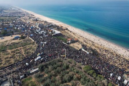 مرکز آمار فلسطین: جمعیت غزه ۱۰ درصد کاهش یافت