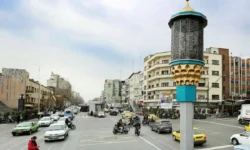 نصب پیغام جنگی در سطح شهر تهران+ عکس