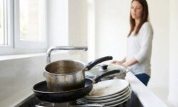 چرا نباید ظروف کثیف را شب تا صبح در سینک رها کنید؟