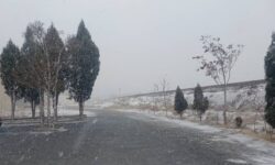 آغاز مجدد کولاک شدید محور خمین – الیگودرز حد فاصل روستای قره کهریز