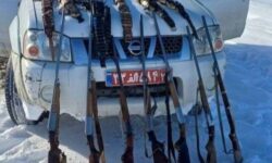 دستگیری شکارچیان غیرمجاز مسلح در مریوان؛ ۷ قبضه سلاح شکاری کشف شد