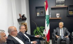 دیدار وزیر خارجه با وزیر اقتصاد لبنان