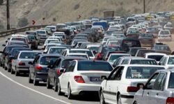 هشدار به مسافران؛ ترافیک در این محورها سنگین است
