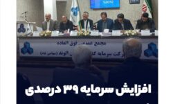 افزایش سرمایه ۳۹ درصدی ثالوند به تصویب رسید