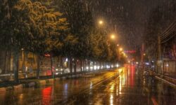 بارش شدید باران در شهرهای آذربایجان غربی؛ آماده باش نیروهای هلال احمر