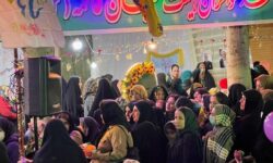 برپایی جشن مردمی میلاد امام عصر (عج) در فومن