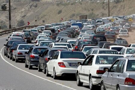 ترافیک نیمه‌سنگین در محورهای منتهی به تهران؛ بارش ها در ۶ استان کشور