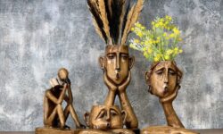 دکور اتاق هنری با اکسسوری های سبک آرت دکور