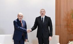 دیدار علی‌اف با نخست وزیر ارمنستان در ابوظبی