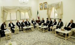 رایزنی رهبران حماس با لاریجانی در دوحه