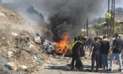 زخمی شدن ۶ نفر در حمله اسرائیل به یک خودرو در جنوب لبنان