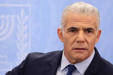 هجمه لاپید به نتانیاهو