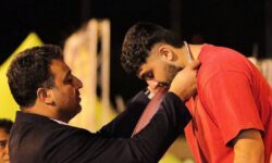 ورزشکار خراسان شمالی نایب‌قهرمان پرتاب وزنه جایزه بزرگ بوشهر شد