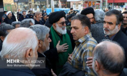 گزارش مهر از مراسم سوم ارتحال آیت الله محمودی گلپایگانی