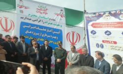 ۳۰ پروژه عمرانی در شهرستان دشتستان افتتاح یا آغاز شد