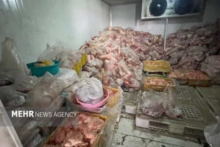 معدوم‌سازی ۷۷۰۰ کیلوگرم مواد خام دامی غیربهداشتی در تبریز