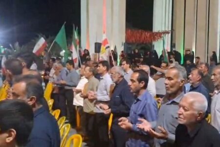 اجتماع باشکوه مردم انقلابی آبدان در دفاع از نظام اسلامی