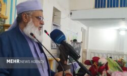 امام جمعه اهل سنت خاش: شهدای خدمت مصداق بارز وحدت و همدلی بودند