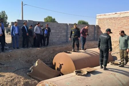 انهدام شبکه سرقت سوخت از خط لوله اصلی انتقال سوخت در هرمزگان