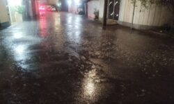 بارش شدید باران در آستانه اشرفیه