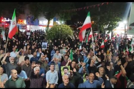 تداوم ایستادگی در رامیان؛ مردم باز هم به میدان آمدند