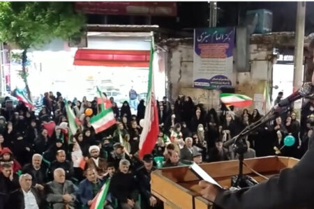 خروش مردم میاندوآب در هشتادمین شب اقتدار ملی