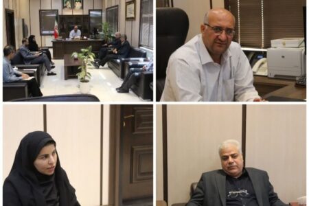 دیدار فرماندار اشتهارد با معاون شهرسازی اداره کل راه و شهرسازی استان