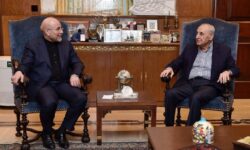 رئیس مجلس لبنان انتخاب مجدد قالیباف به عنوان رئیس مجلس را تبریک گفت