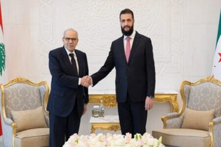 رایزنی نخست وزیر لبنان با الجولانی در دمشق