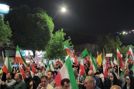 شب هشتادوهشتم حضور مردمی در آبیک