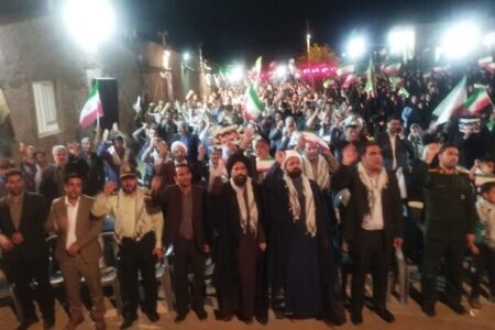 شکوه حضور مردم کوهبنان در یاد شهید حسن تردست