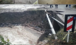 طغیان رودخانه در زیراب پل ۲ روستای را تخریب کرد