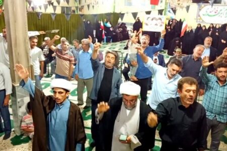 طنین فریاد «الله اکبر» در شهر ارداق