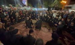 عزاداری سنتی ترکی قوچان در شب شهادت جوادالائمه(ع)