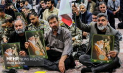 مراسم چهلم سپهبد شهید موسوی در حرم حضرت معصومه(س) آغاز شد