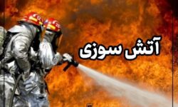 مهار آتش سوزی ۴ هکتار از باغات و جنگل‌های مجاور روستای سبهتی میناب